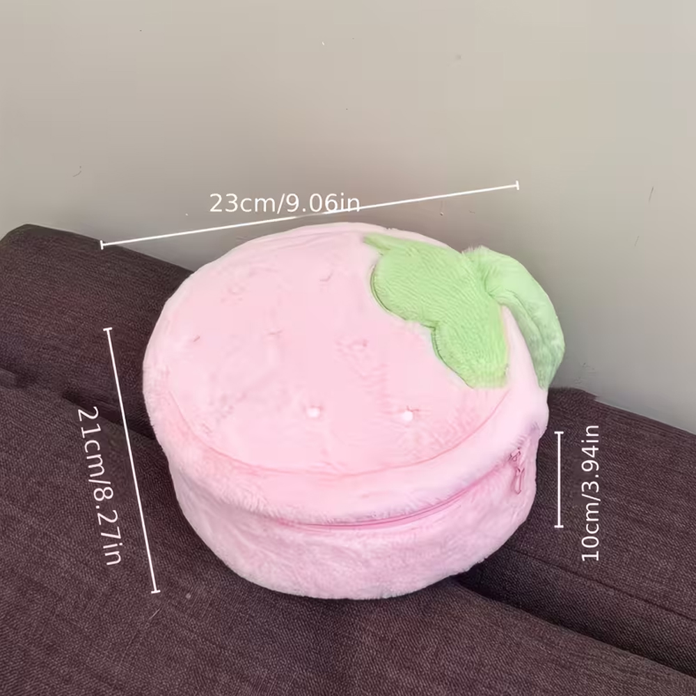 Strawberry-Shaped Plush Large- - огляд і ціна Skincare D'Alba