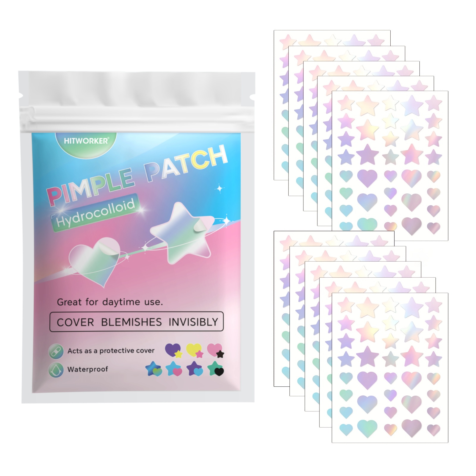 360pcs Colorful Acne Patches – - огляд і ціна Skincare Acne