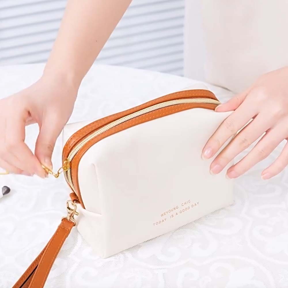 Wallet PU Makeup Bag Large Cap - огляд і ціна Skincare D'Alba