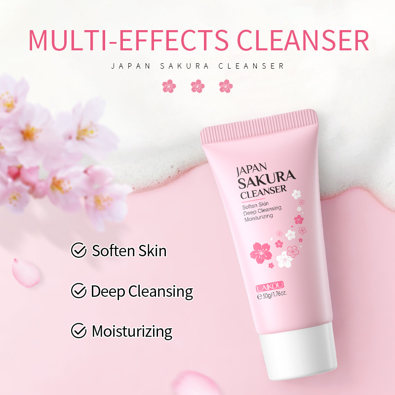 Japan Sakura Facial Cleaner Ko - огляд і ціна Aha Bha Exfoliant