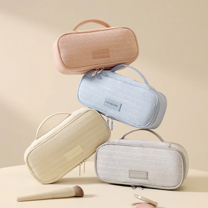 2026 New Corduroy Cosmetic Bag - огляд і ціна Skincare D'Alba