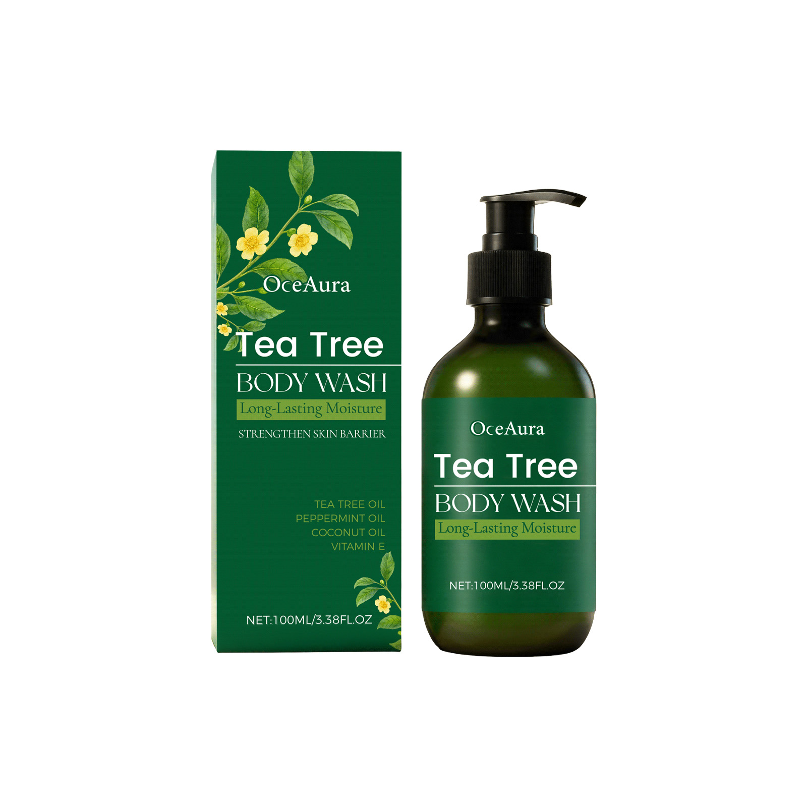 Tea Tree Refreshing Shower Gel - огляд і ціна Aha Bha Exfoliant